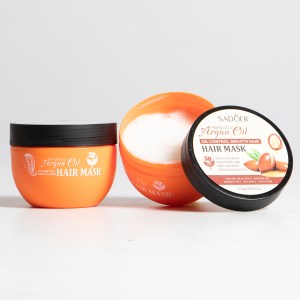 Mascarilla para el cabello con aceite argan SADOER
