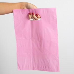 Bolsa de empaque 11X15 rosada