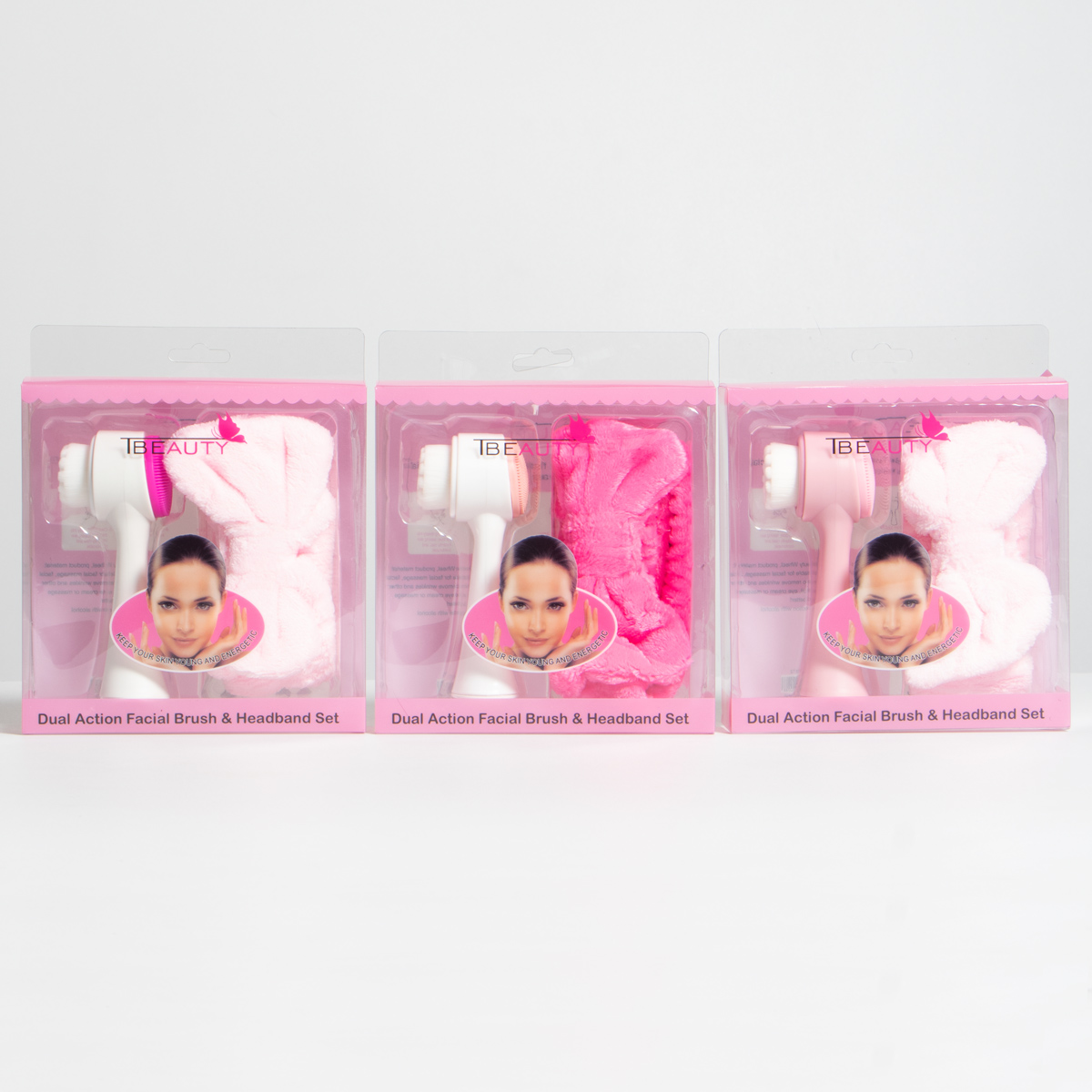 Kit de balaca con limpiador facial TBEAUTY - Imagen 2