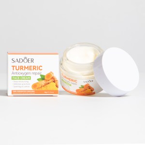 Crema reparadora e hidratante curcuma SADOER