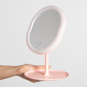 Espejo de luz ovalado