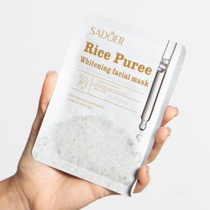 Mascarilla en velo de arroz SADOER