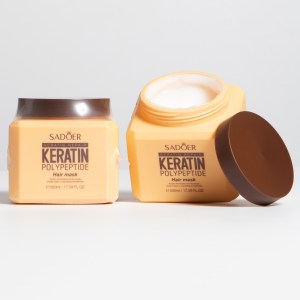Mascarilla para el cabello de polipeptido de queratina SADOER