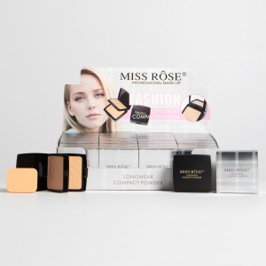 Polvo compacto doble longwear MISS ROSE