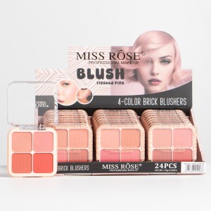 Rubor flushed pink X4 MISS ROSE