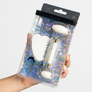 Rodillo y gua sha facial de jade