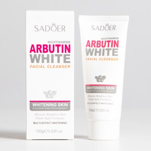 Jabon facial aclarante con arbutina y nicotinamida SADOER