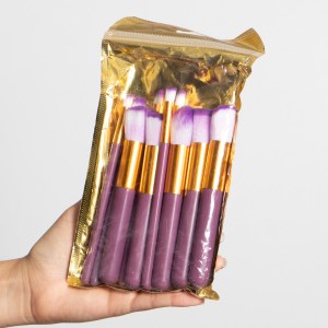 Kit de brochas kabuki economica X10