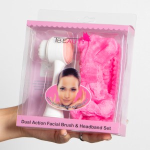 Kit de balaca con limpiador facial TBEAUTY