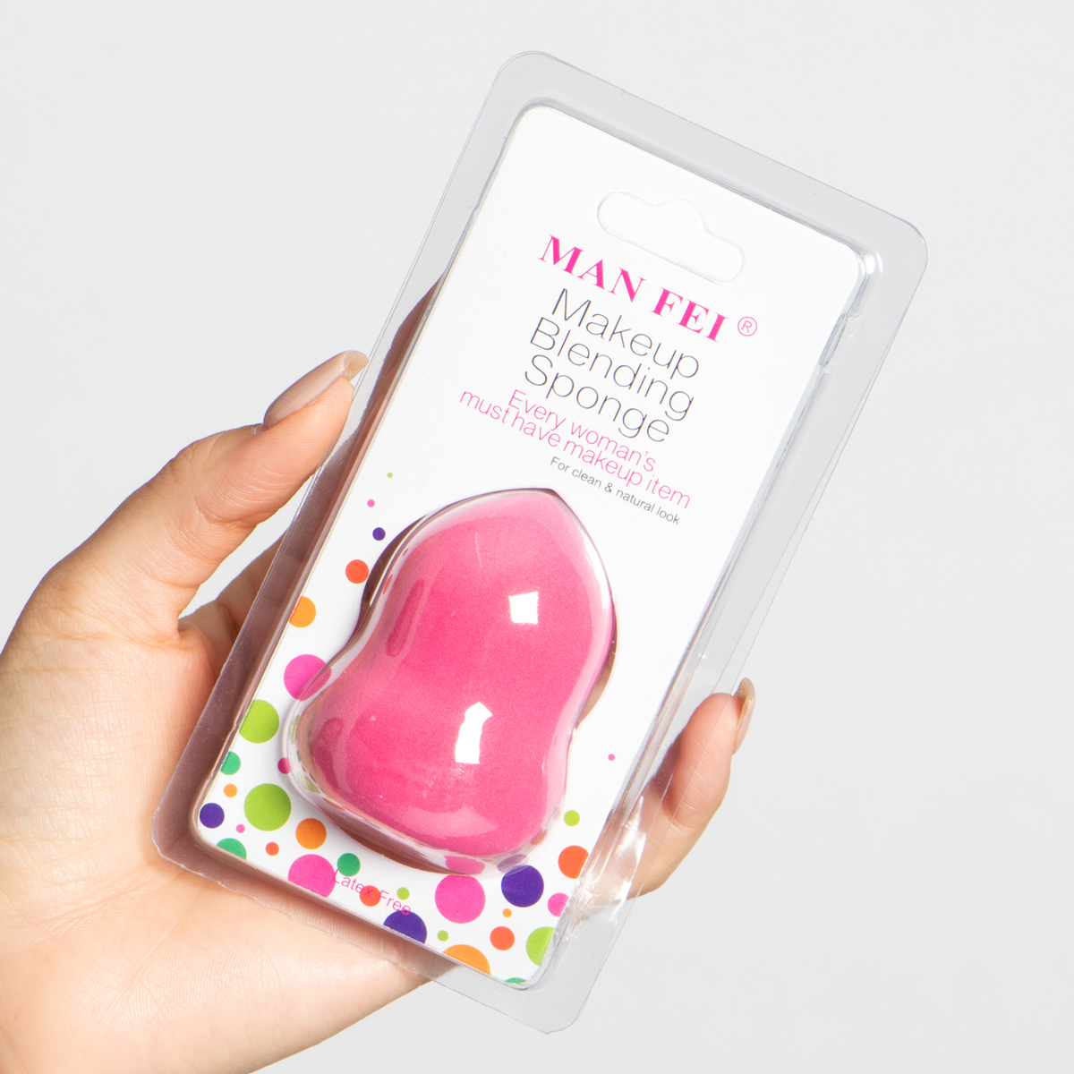 Beauty blender cool asimetrica MANFEI