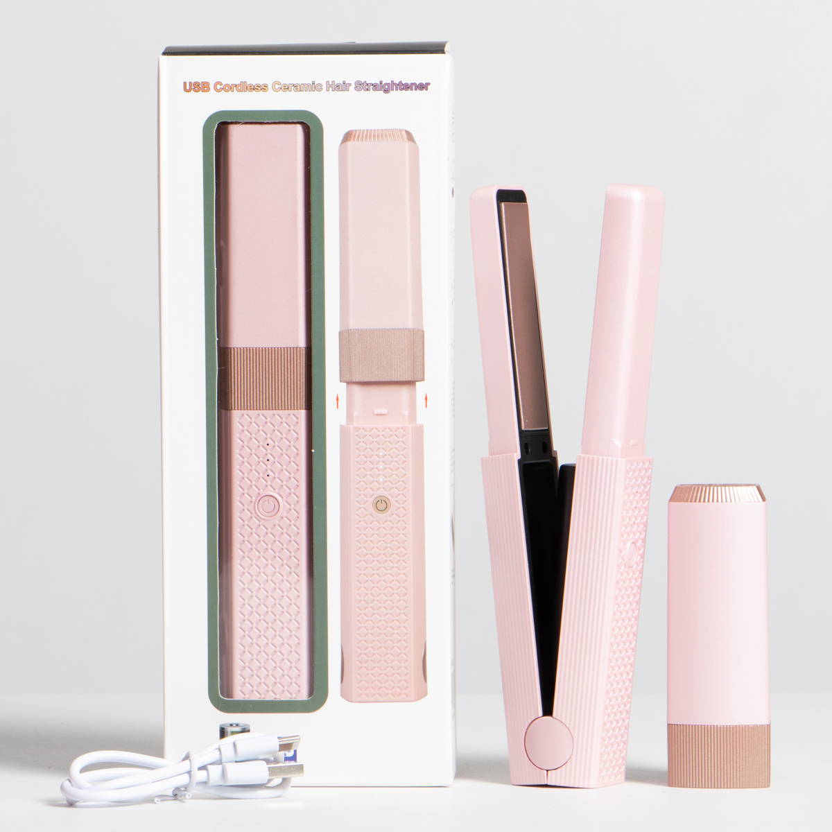 Plancha de ceramica recargable