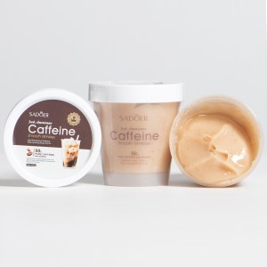 Exfoliante corporal rejuvenecedor de cafeina SADOER