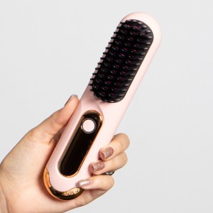 Cepillo alisador recargable