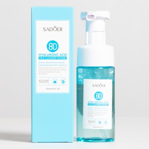 Jabon facial en espuma de acido hialuronico SADOER