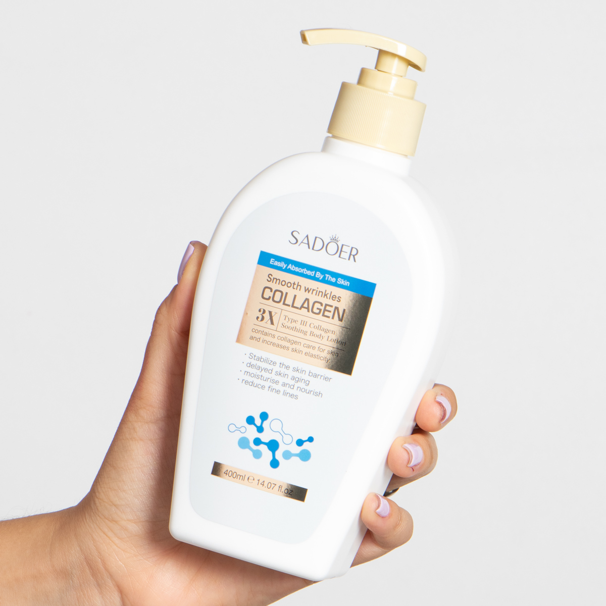 Crema corporal de colageno tipo 3 SADOER - Imagen 2