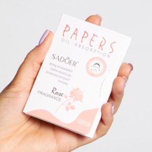 Papel quita grasa de rosas SADOER