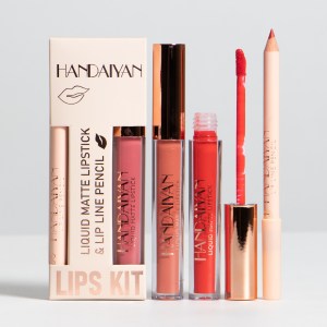 Labial liquido y lapiz de labios HANDAIYAN