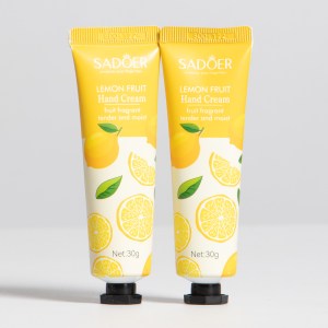 Crema de manos de limon SADOER