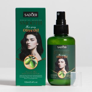 Aceite en spray de oliva para el cabello SADOER