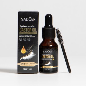 Aceite de ricino para las pestañas SADOER