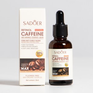 Serum antiarrugas con retinol y cafeina SADOER