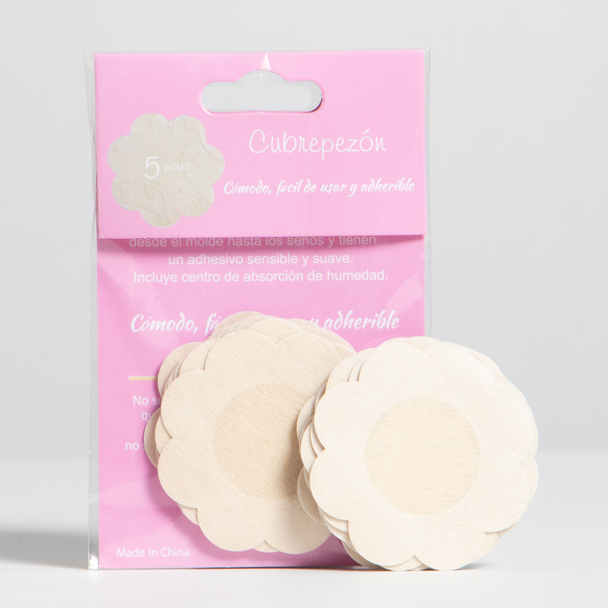 Tapa pezon flor X5 pares - Imagen 2