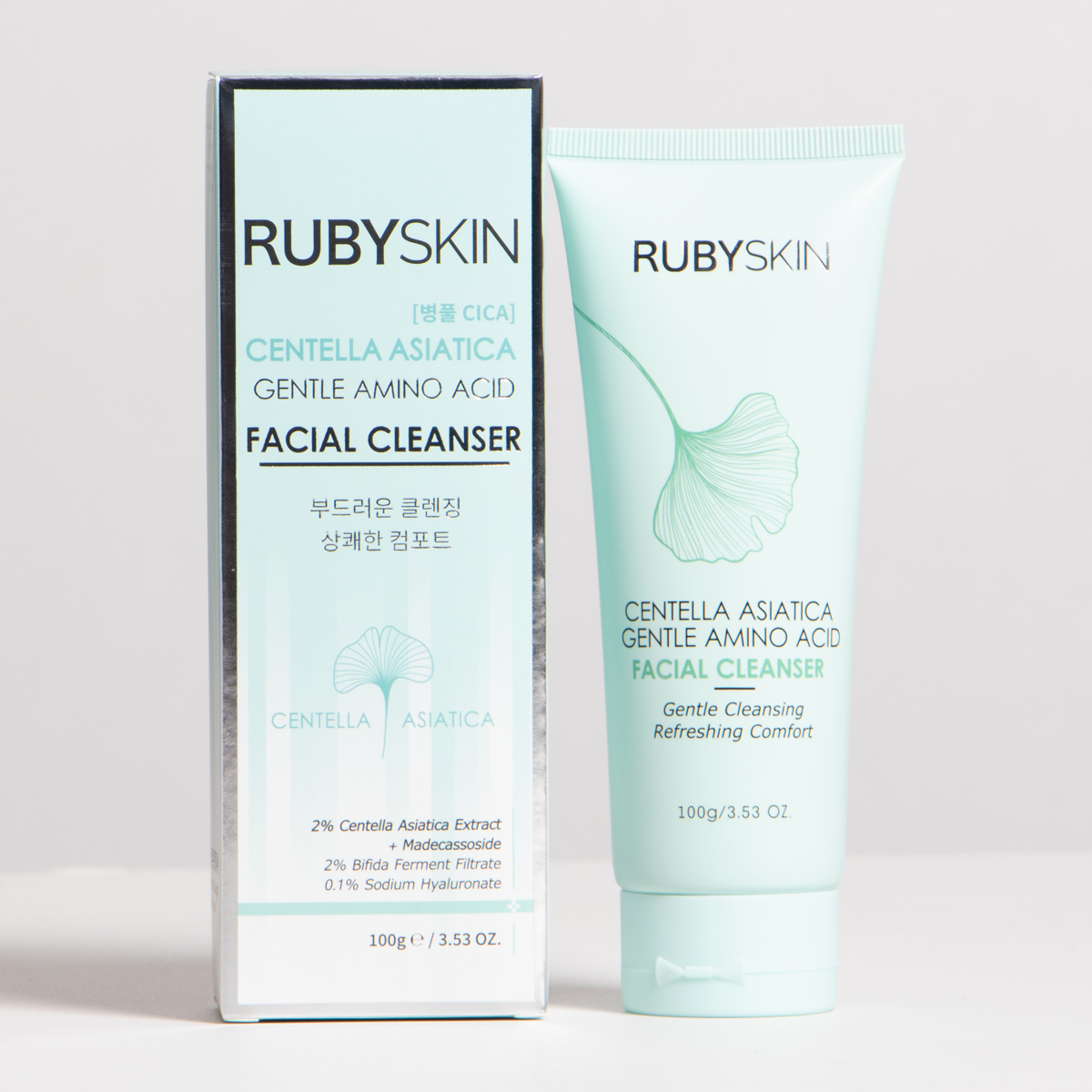 Jabon facial de centella asiatica RUBYSKIN