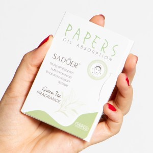 Papel quita grasa de te verde SADOER