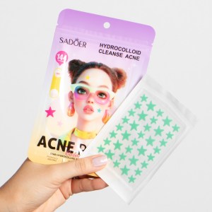 Parche estrella purificante antiacne con hidrocoloides X144 SADOER