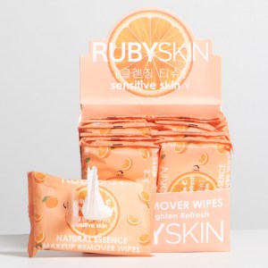 Pañitos desmaquillantes de vitamina C RUBYSKIN