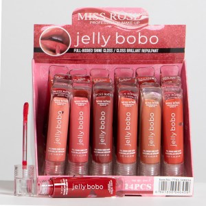 Brillo de labios con color jelly bobo MISS ROSE