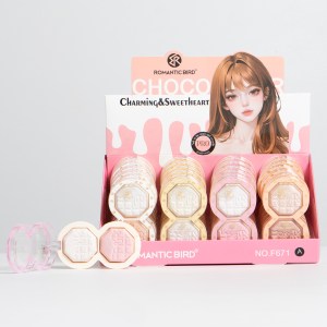 Iluminador doble chocolatier pro ROMANTIC BIRD
