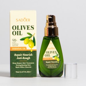 Aceite de oliva para el cabello