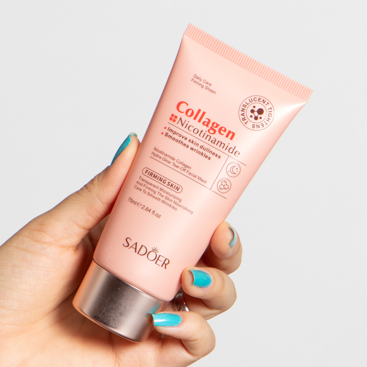 Mascarilla peel off de colageno y nicotinamida SADOER - Imagen 2